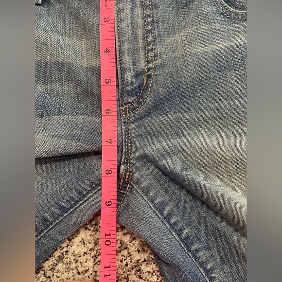 LOFT Distressed Bermuda Shorts NWT 4 / 27 cuffed raw hem - Picture 6 of 10